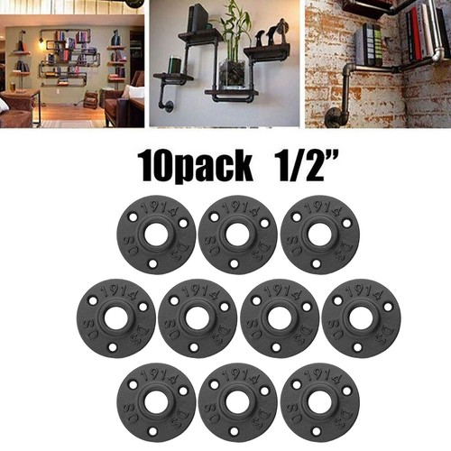 10x gewindeflansch - gewindeflansch, 1/2"