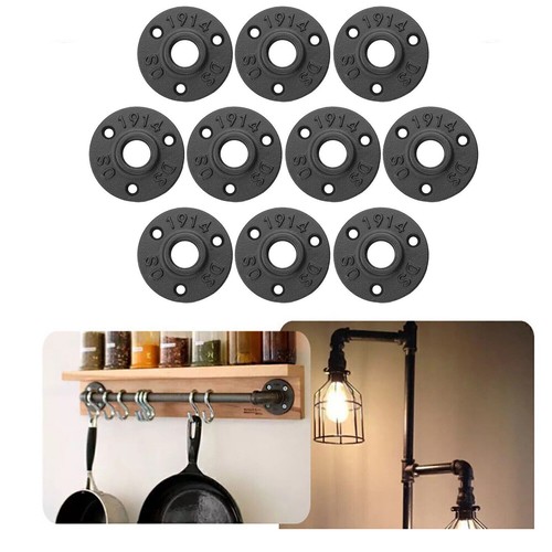 10x gewindeflansch - 10x,